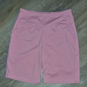 Gradual Bermuda High-Waist Pink Active Shorts